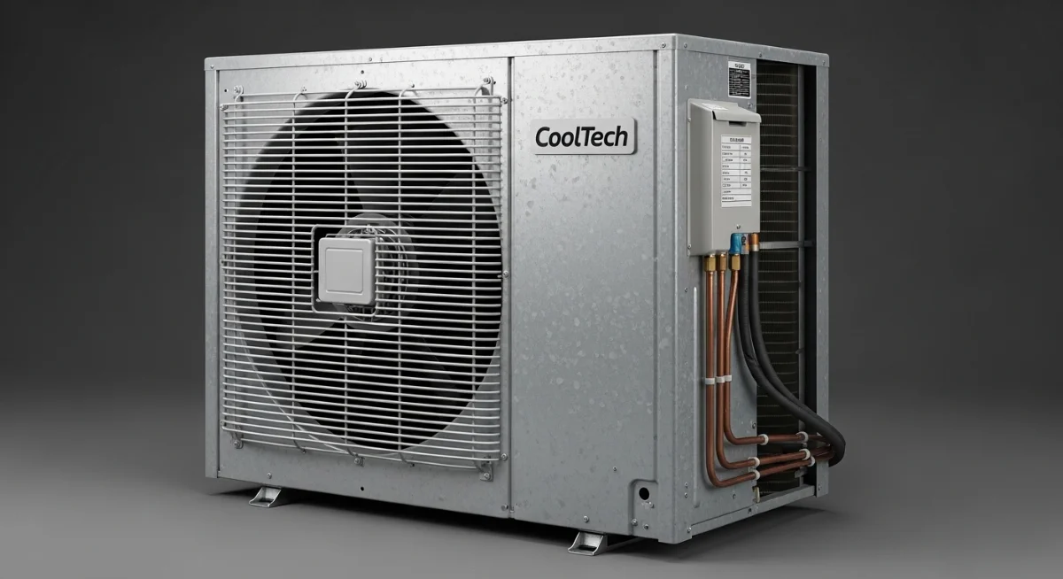 Kỹ thuật viên đang kiểm tra bo mạch điện tử của máy lạnh lướt 95-99%