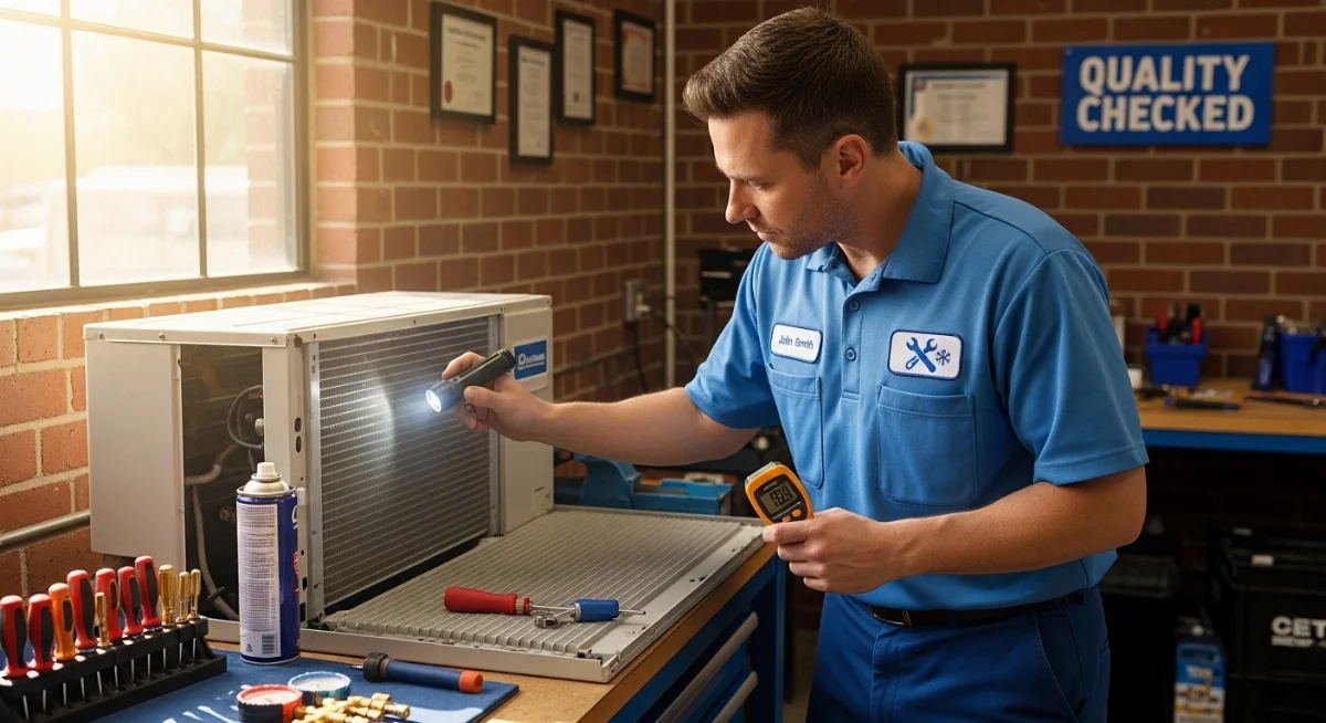 Quy trình thu mua và bán máy lạnh cũ chuyên nghiệp tại Hóc Môn