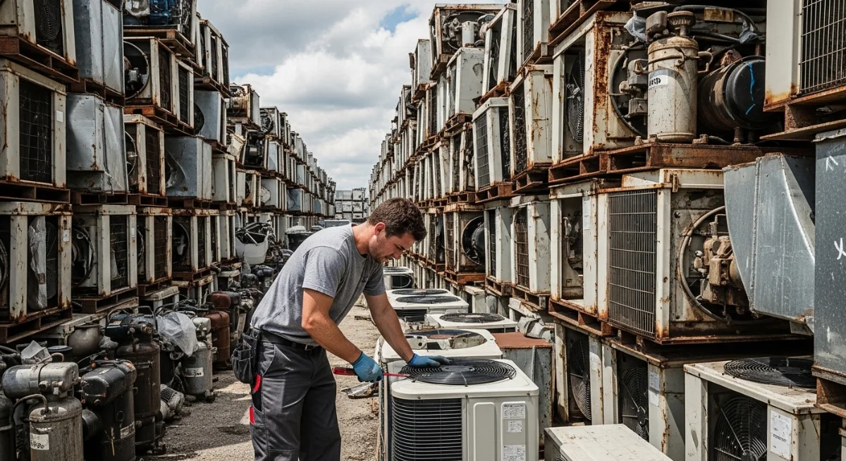 Dịch vụ thu mua máy lạnh cũ 2026 chuyên nghiệp, giá cao, uy tín