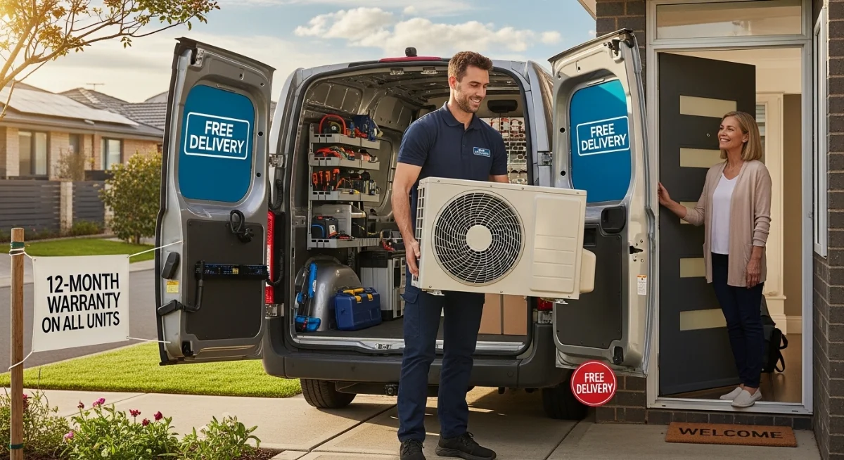 Khách hàng hài lòng với chính sách bán máy lạnh lướt và dịch vụ hậu mãi uy tín.