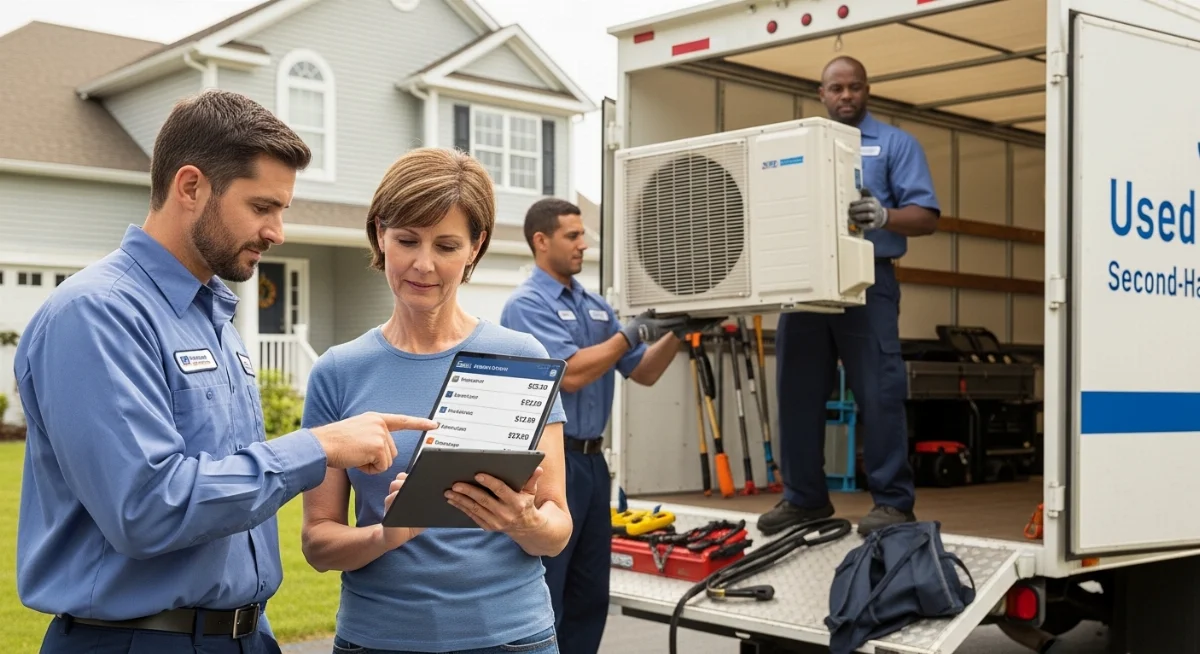 Dịch vụ thu mua máy lạnh cũ 24/7 tận nơi uy tín