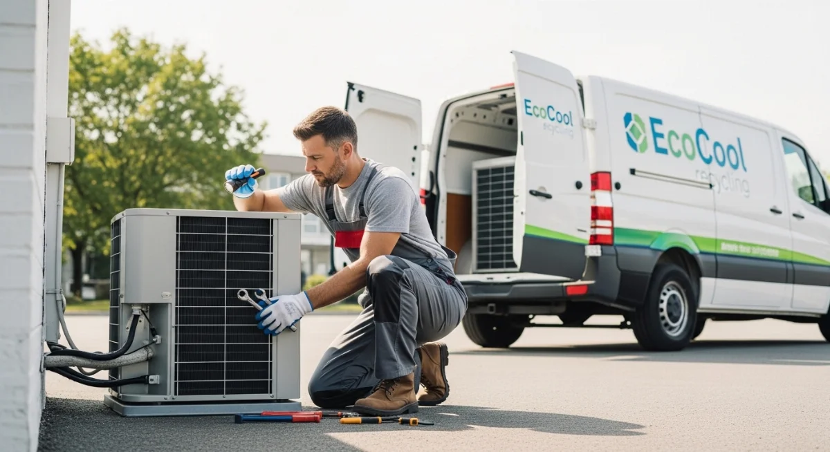 Dịch vụ thu mua máy lạnh cũ uy tín tại Hóc Môn Quốc Thạnh