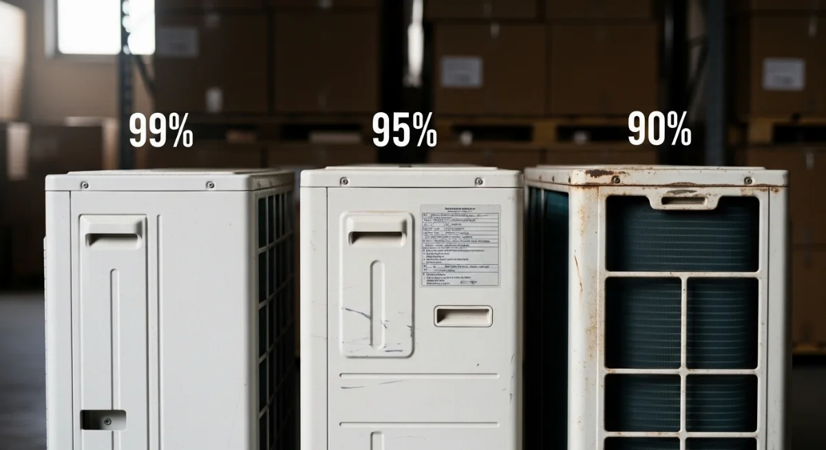 Hình ảnh máy lạnh lướt cao cấp 99% nguyên hộp chưa qua sử dụng nhiều lần