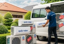 Thu Mua Máy Lạnh Cũ Giá Cao Tại Hóc Môn - Quốc Thạnh Cam Kết Giá Tốt Nhất 2026