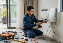 Giao Hàng & Lắp Đặt Máy Lạnh Lướt Miễn Phí Tại Hóc Môn - HCM