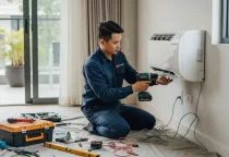 Giao Hàng & Lắp Đặt Máy Lạnh Lướt Miễn Phí Tại Hóc Môn - HCM