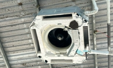 Lắp đặt máy lạnh âm trần tại nhà xưởng